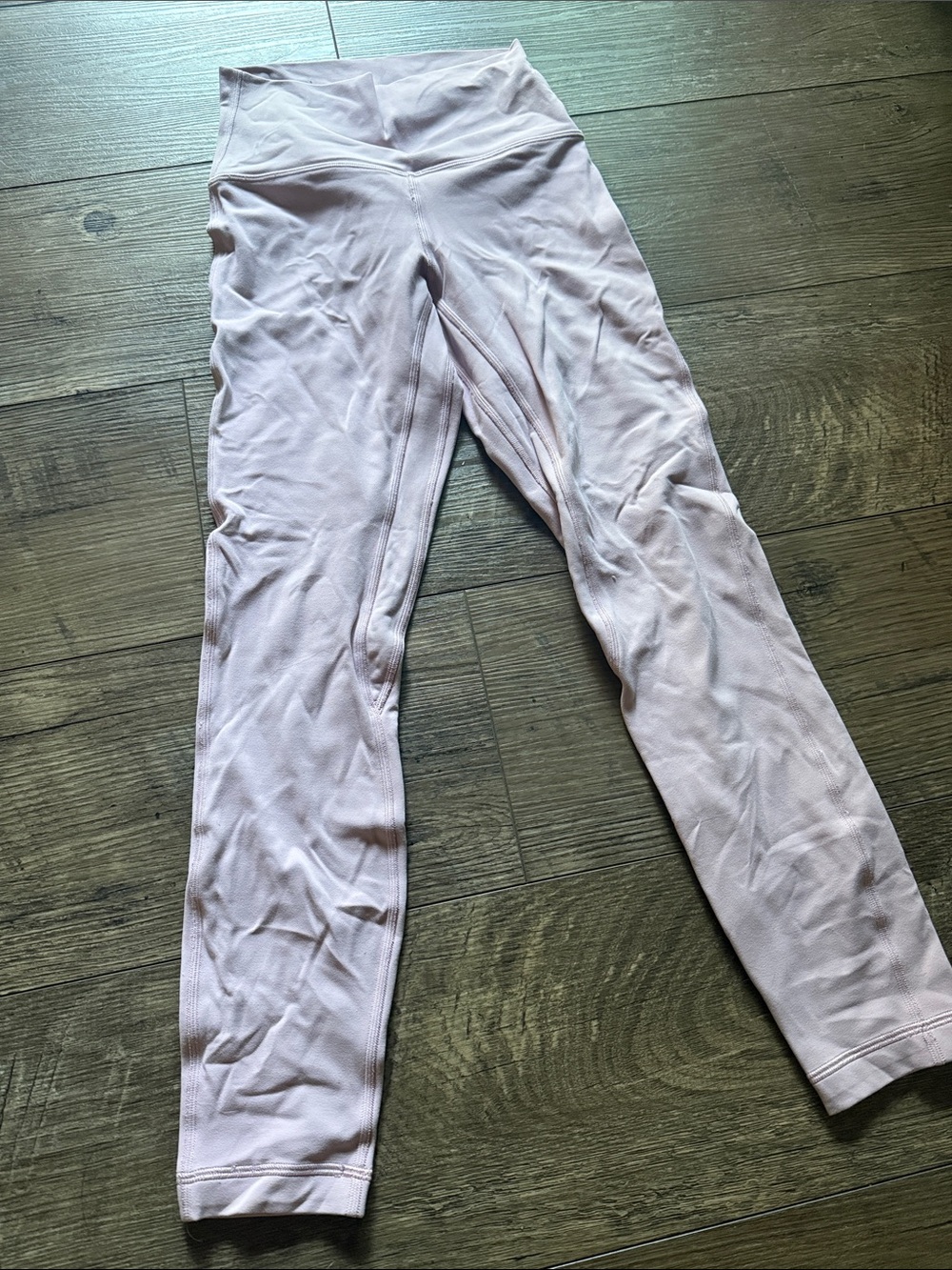 lululemon athletica Blush Pink High-Rise Leggings
